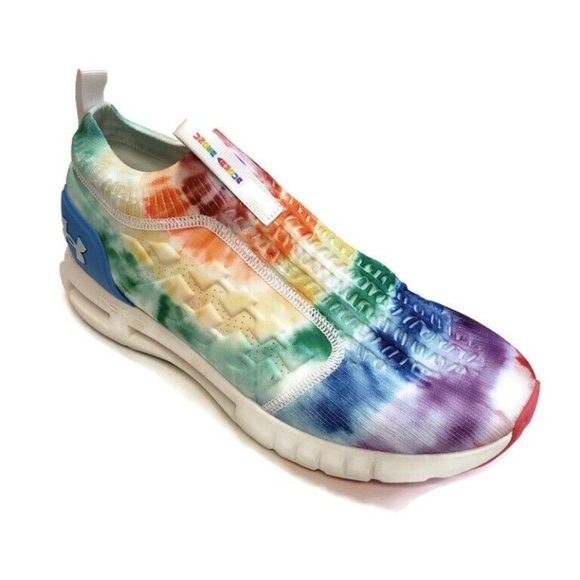 Under Armour Other - Unisex Mens Size 11.5 Womens 13 UA HOVR Phantom Slip “Pride” TD Shoe 3022791-400